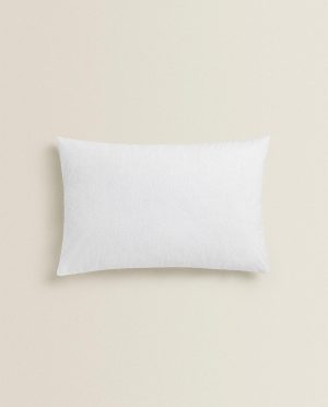 La Taie d'oreiller rectangle - Blanc, 50 x 70